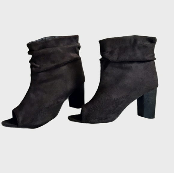 Souled Out brand peep toe booties 7 - Picture 2 of 6